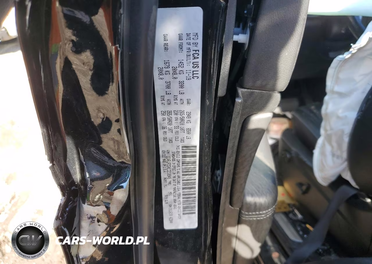 2020 Jeep Grand Cherokee Overland VIN:1C4RJFCGXLC218949 - 13