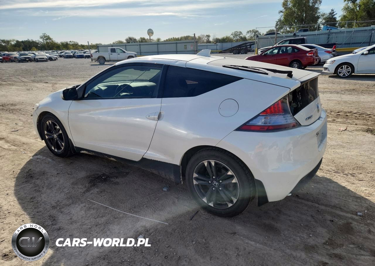 2015 Honda Cr-Z Ex VIN:JHMZF1D61FS000840 - 2
