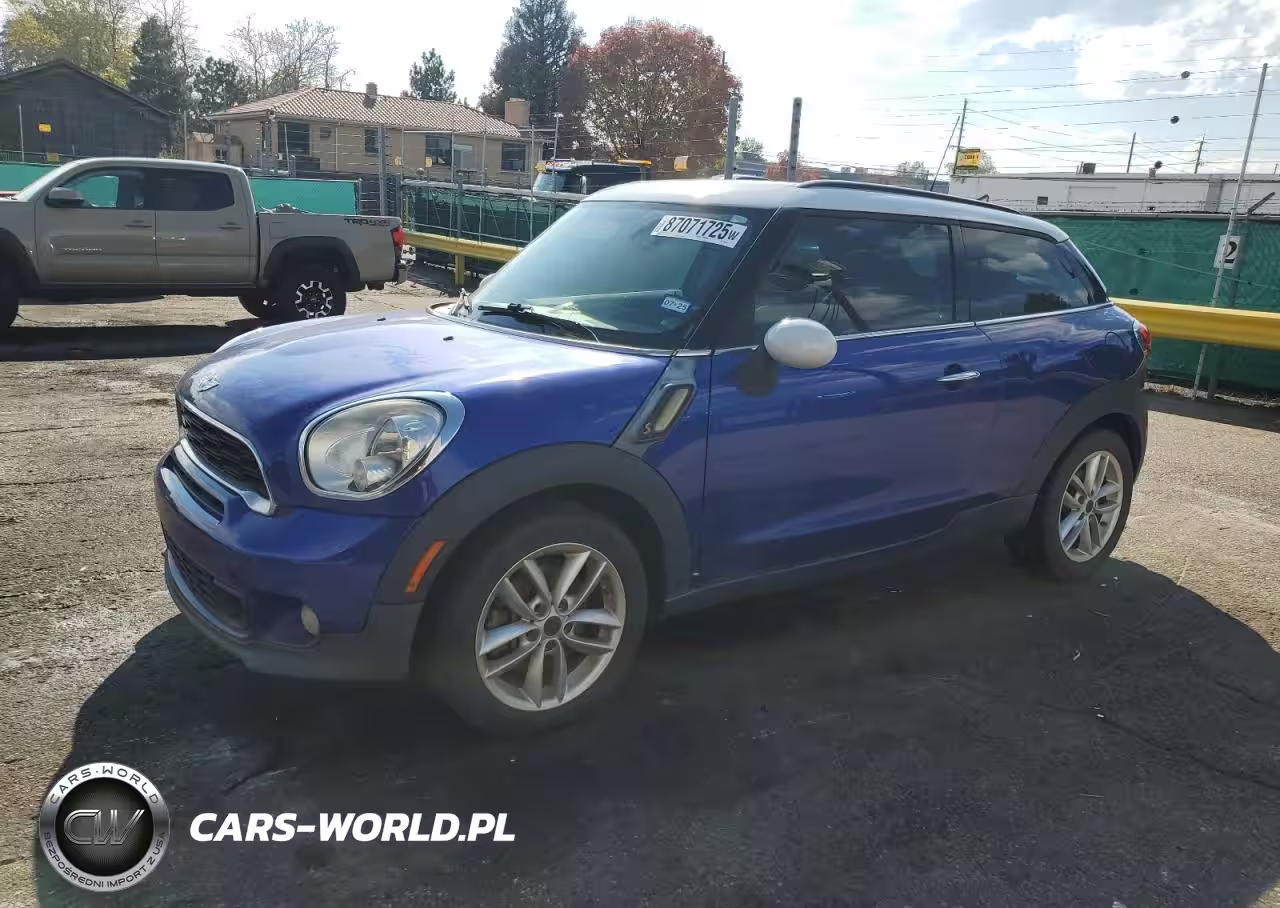 2013 Mini Cooper S Paceman