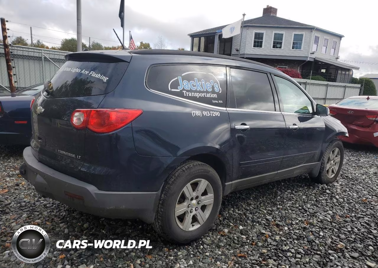 2012 Chevrolet Traverse Lt VIN:1GNKVGEDXCJ131344 - 3