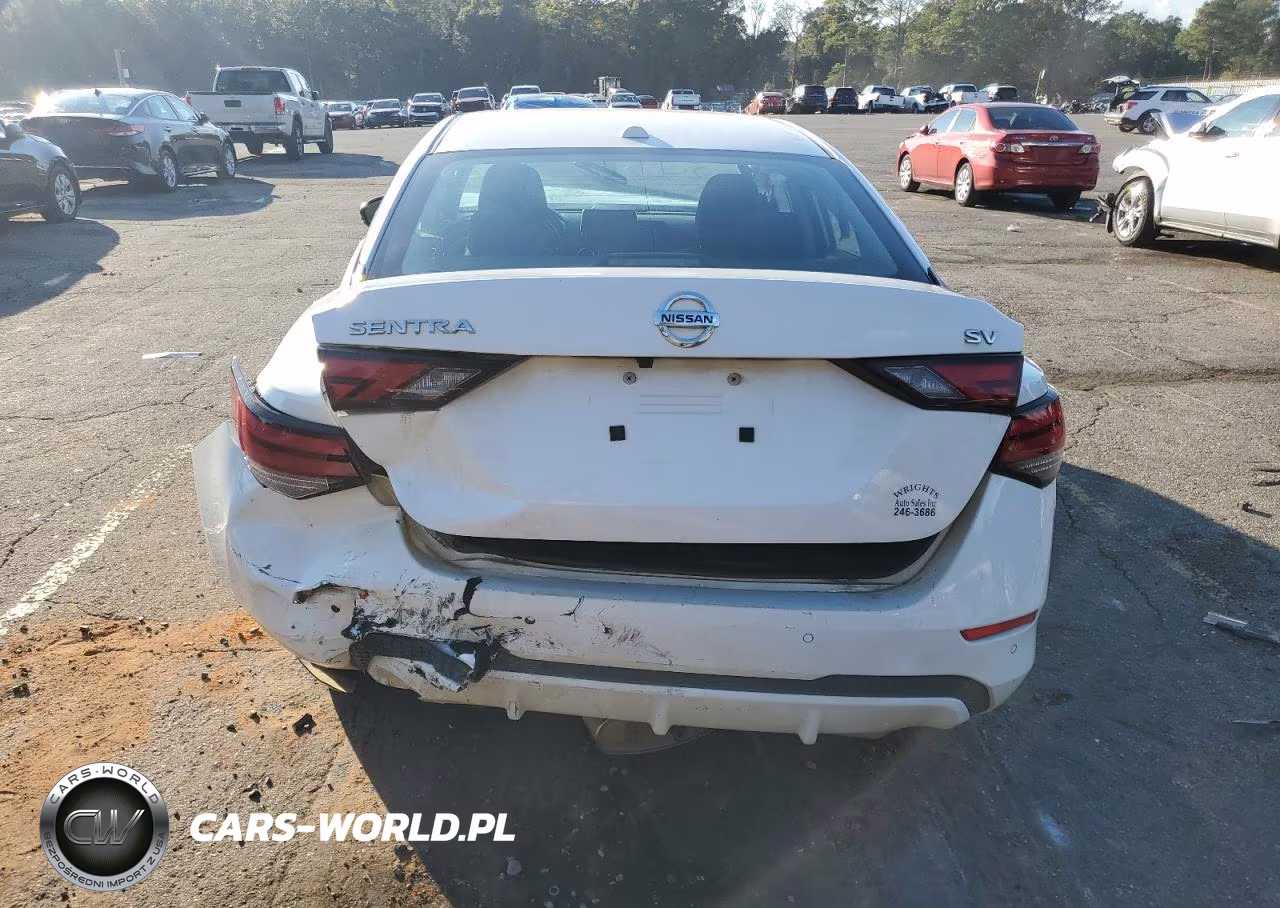 2020 Nissan Sentra Sv VIN:3N1AB8CV7LY264964 - 6