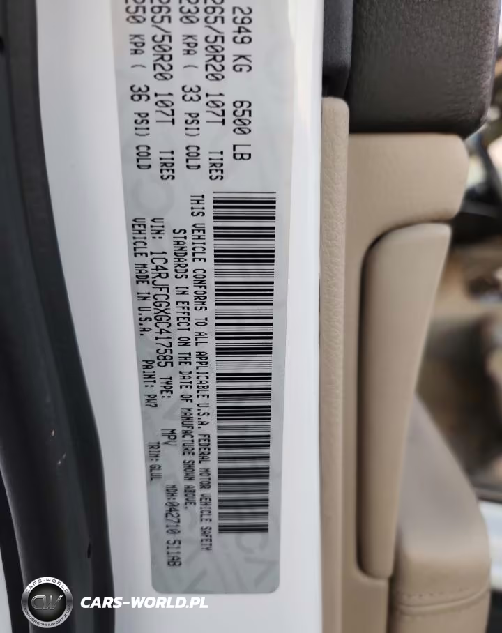 2016 Jeep Grand Cherokee Overland VIN:1C4RJFCGXGC417585 - 12