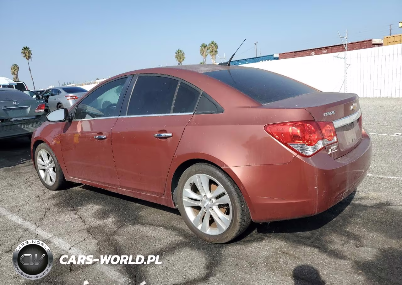 2013 Chevrolet Cruze Ltz VIN:1G1PG5SB6D7140453 - 2