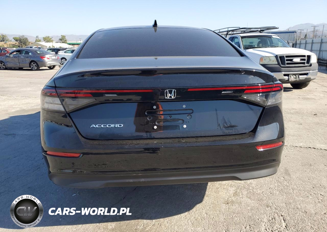 2025 Honda Accord Se VIN:1HGCY1F49SA063201 - 6