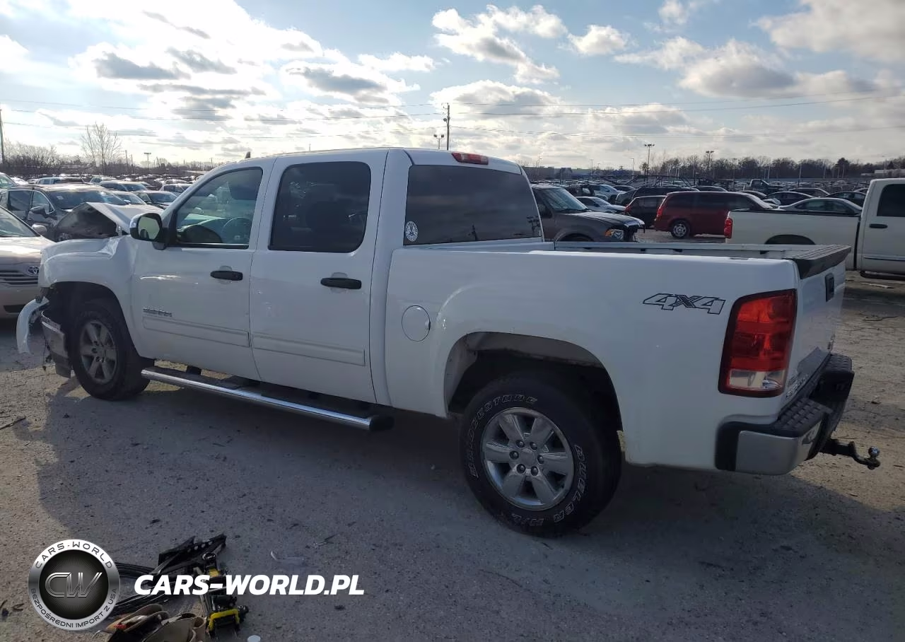 2010 GMC Sierra K1500 Sle VIN:3GTRKVE37AG183217 - 2