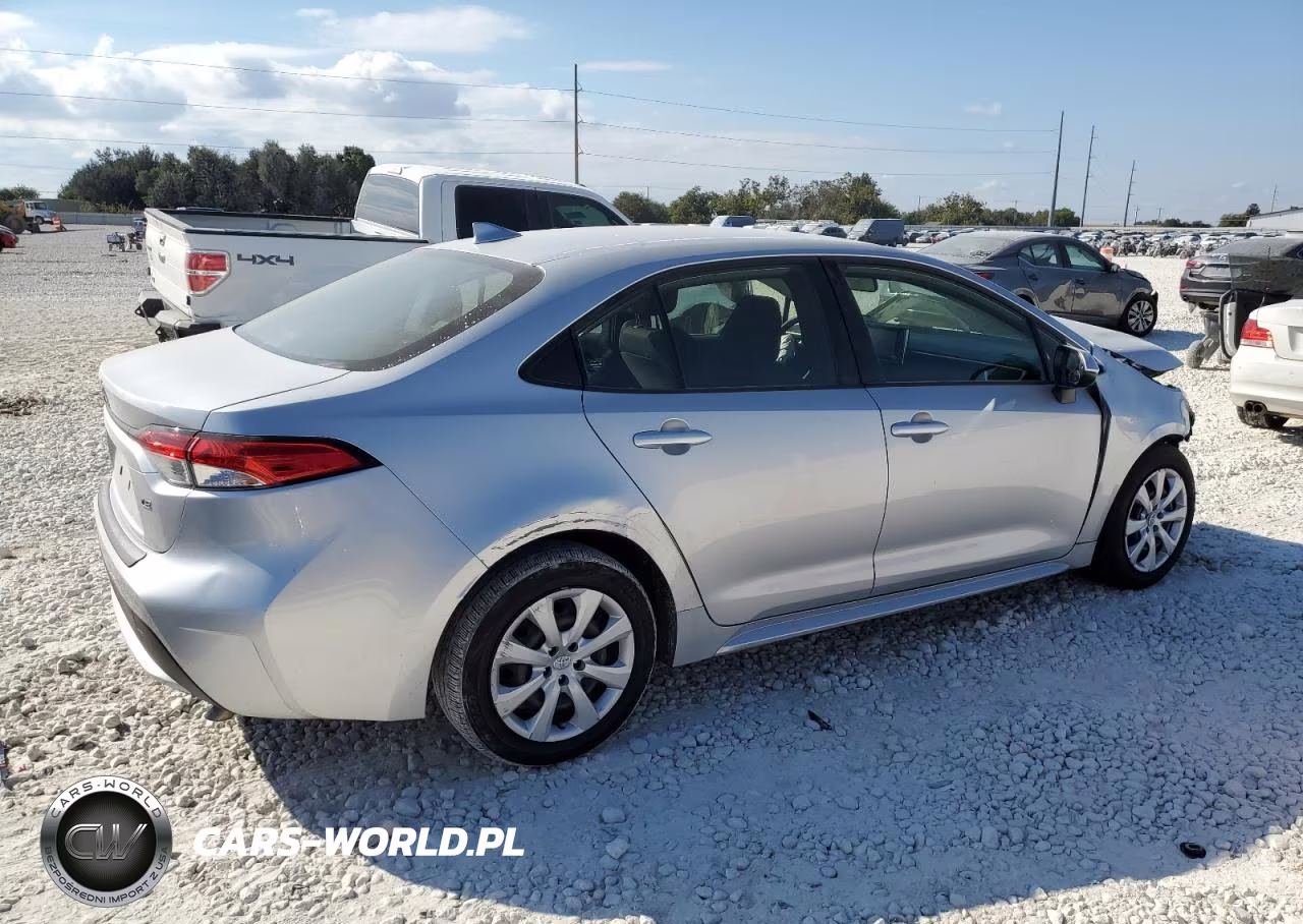 2021 Toyota Corolla Le VIN:JTDEPMAEXMJ180090 - 3