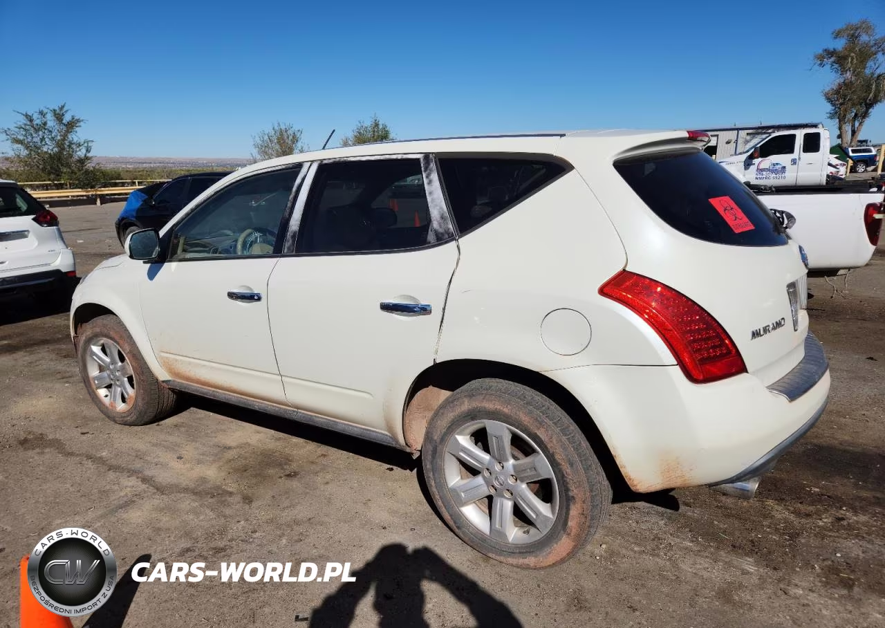 2006 Nissan Murano Sl VIN:JN8AZ08W56W512222 - 2