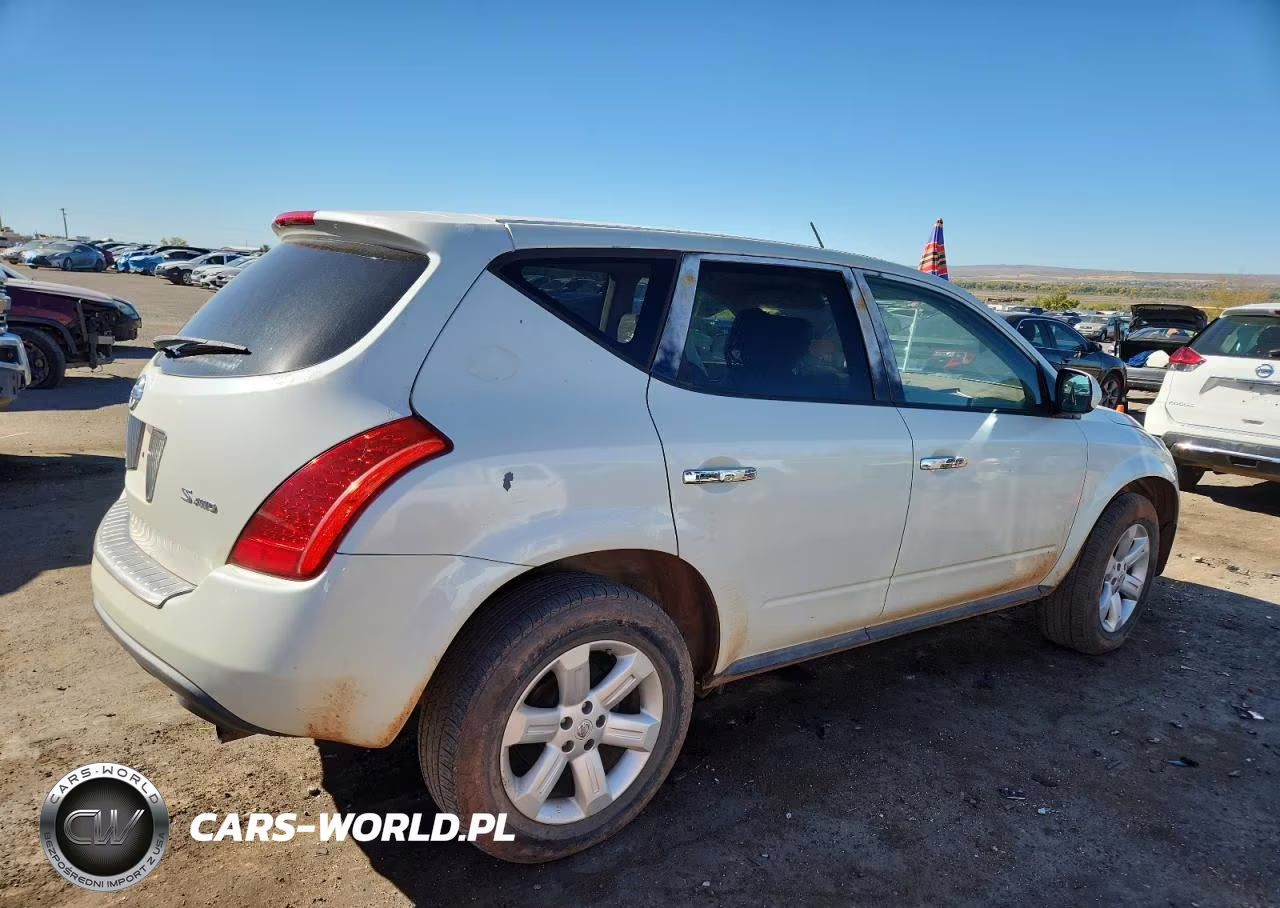 2006 Nissan Murano Sl VIN:JN8AZ08W56W512222 - 3