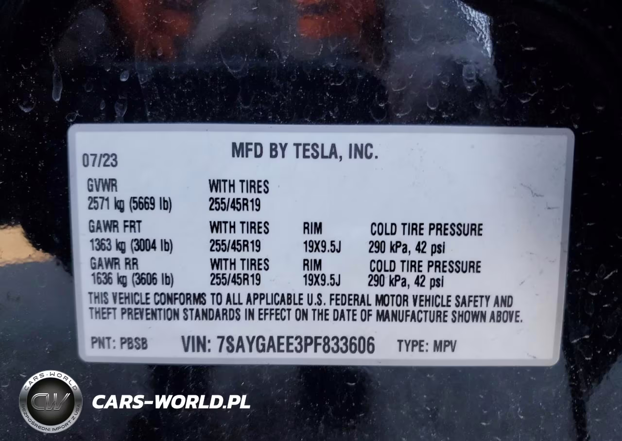 2023 Tesla Model Y VIN:7SAYGAEE3PF833606 - 13