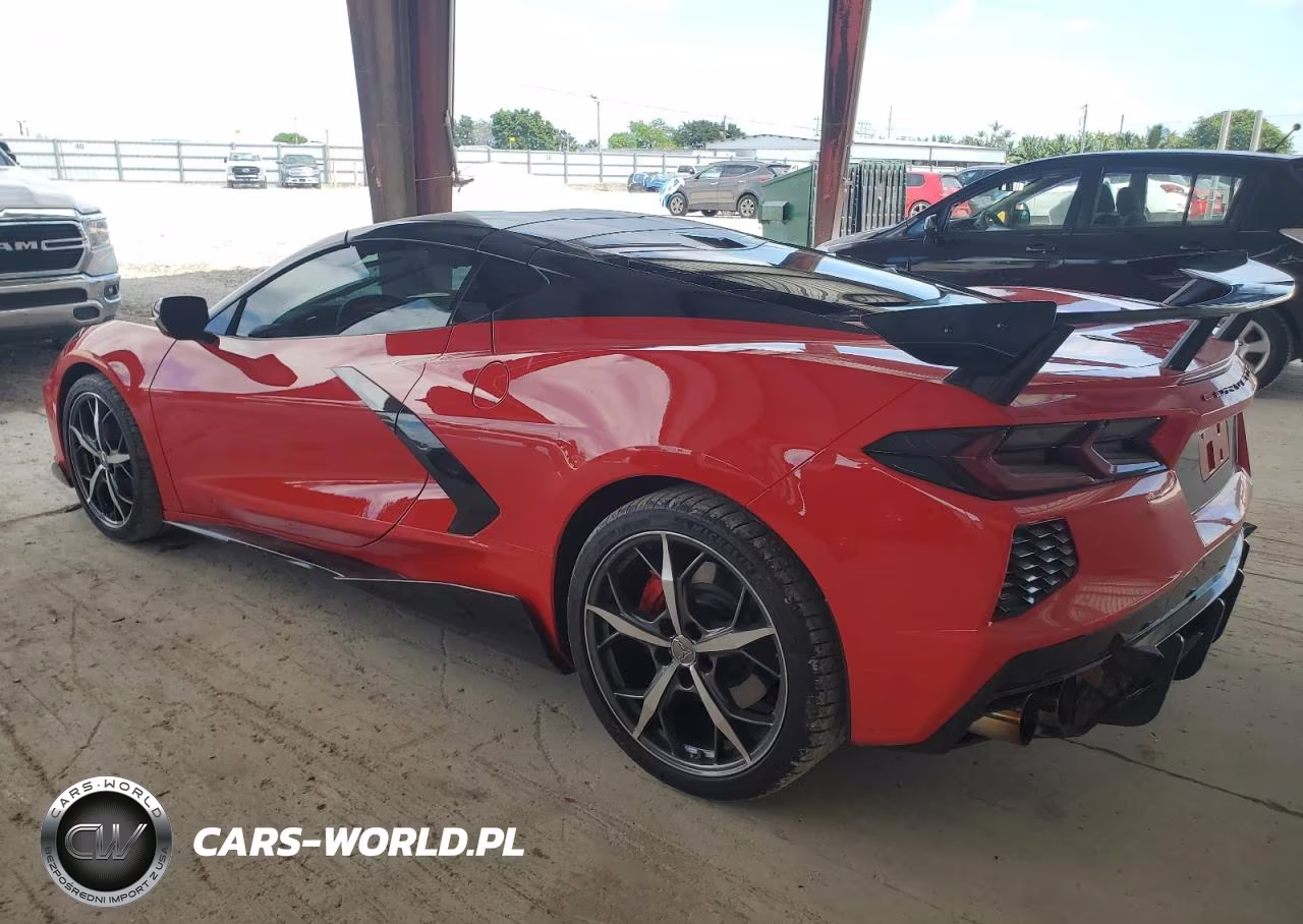 2021 Chevrolet Corvette Stingray 2Lt VIN:1G1YB2D41M5114483 - 2