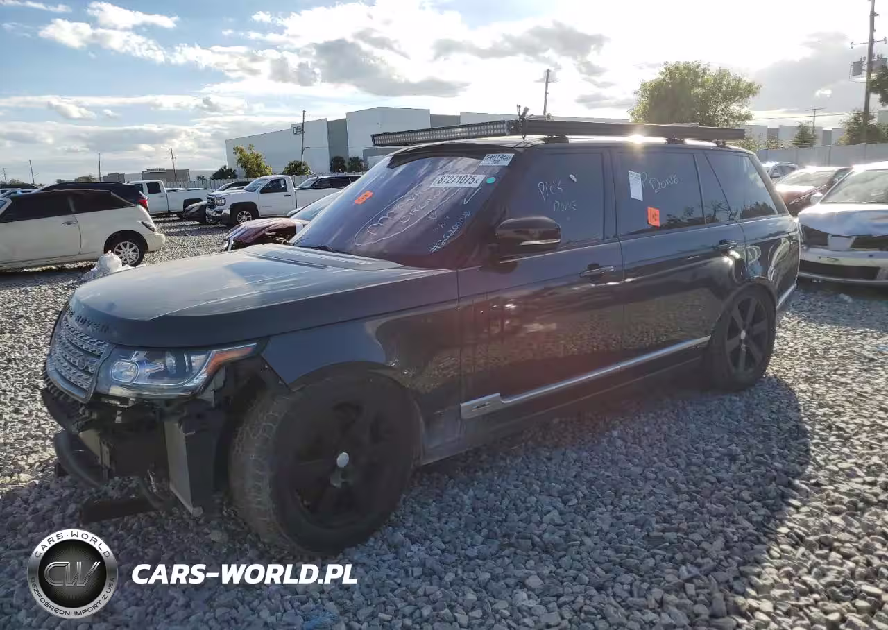 2016 Land Rover Range Rover Supercharged