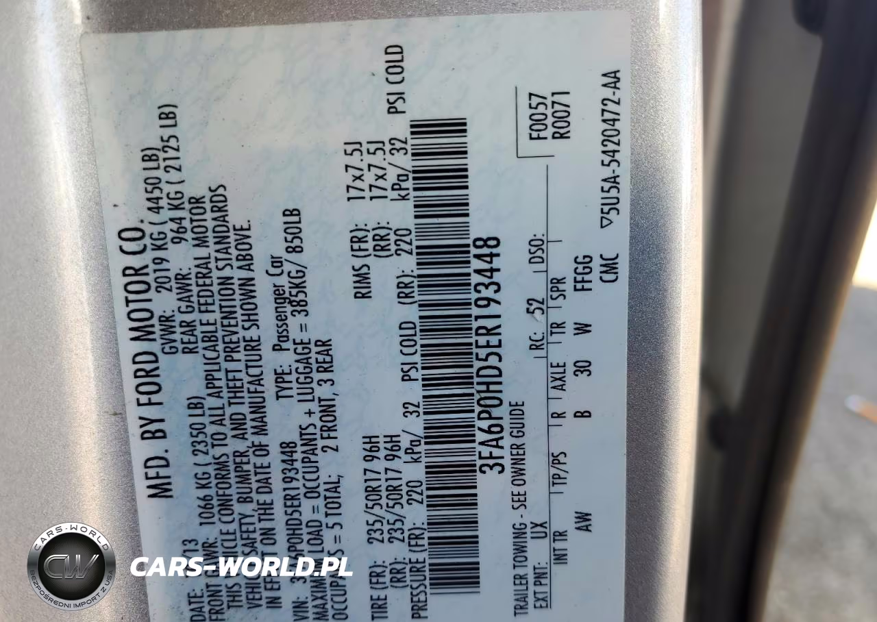 2014 Ford Fusion Se VIN:3FA6P0HD5ER193448 - 12
