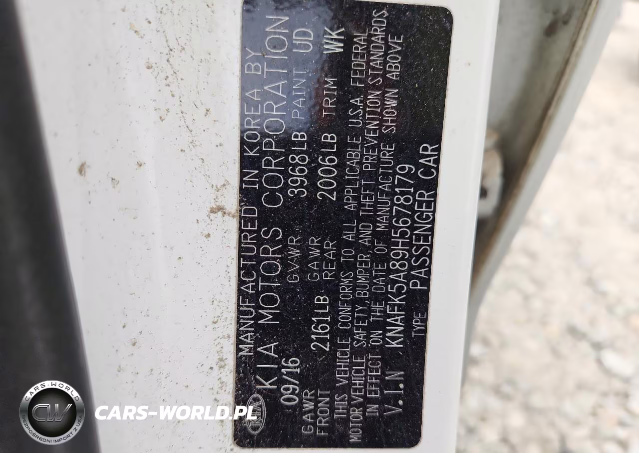 2017 Kia Forte Lx VIN:KNAFK5A89H5678179 - 12