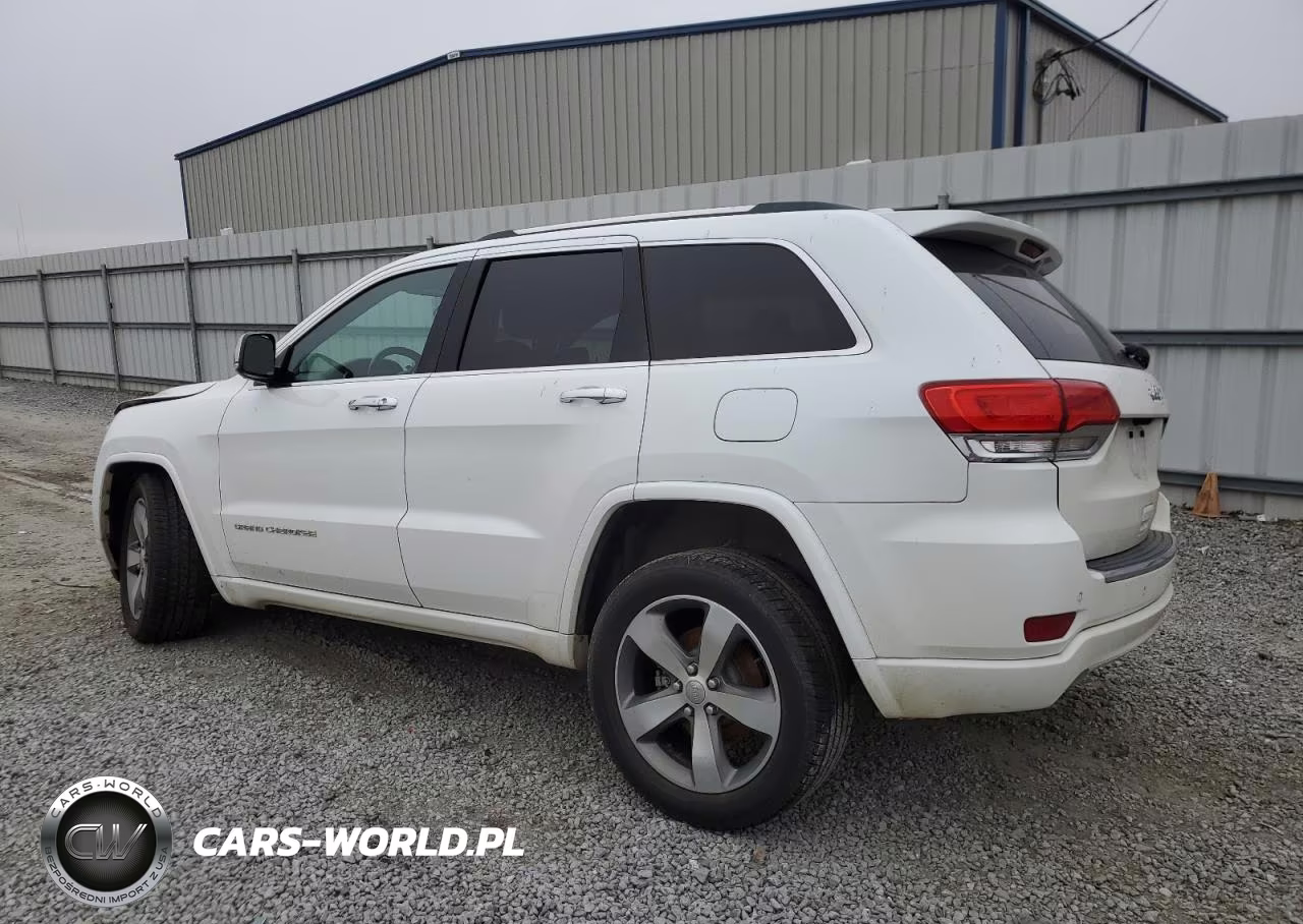2016 Jeep Grand Cherokee Overland VIN:1C4RJECG5GC369004 - 2