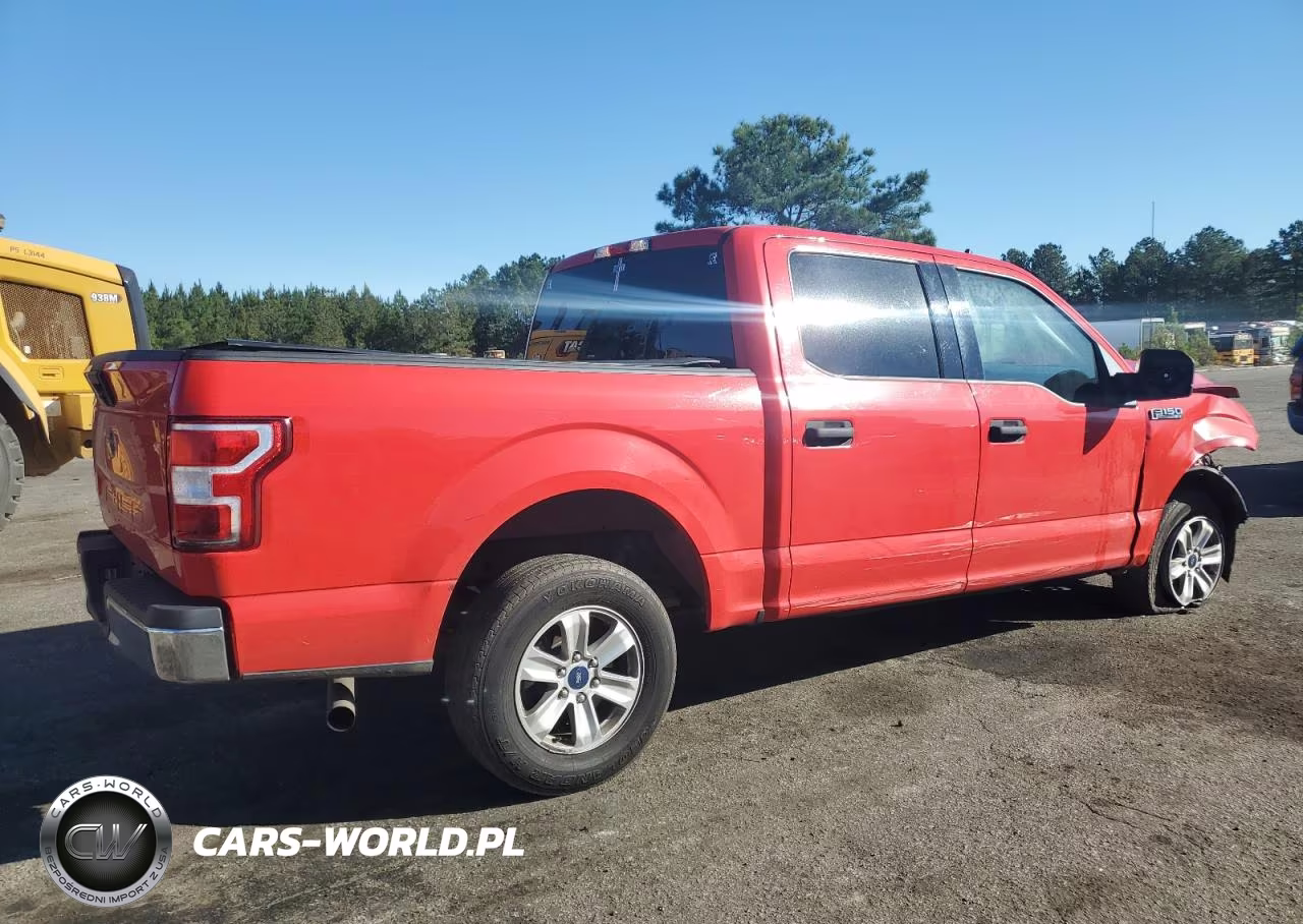 2019 Ford F150 Supercrew VIN:1FTEW1C57KFA66045 - 3