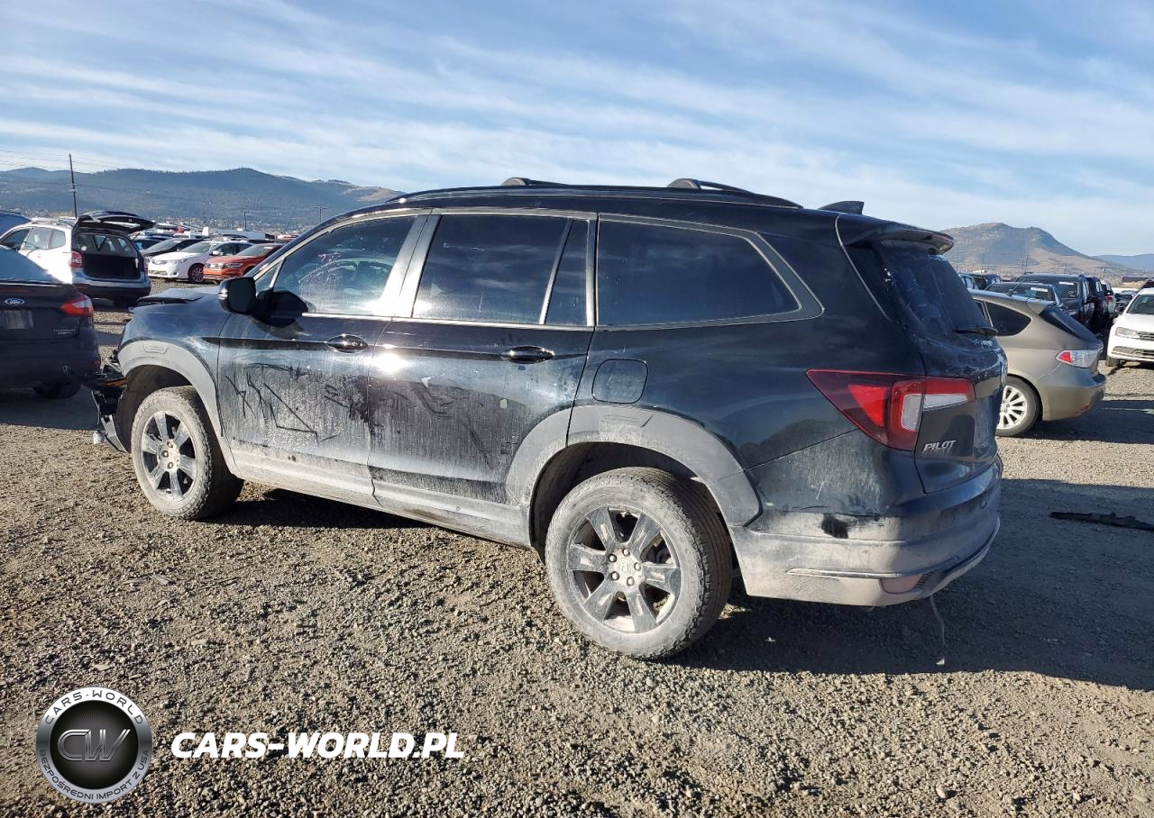 2022 Honda Pilot Trailsport VIN:5FNYF6H89NB060317 - 2
