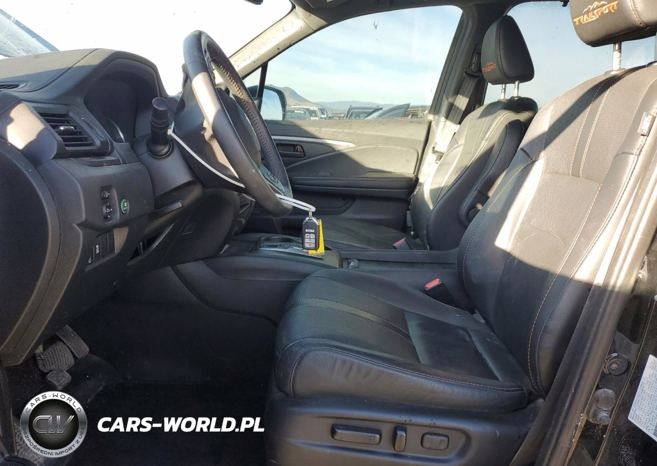 2022 Honda Pilot Trailsport VIN:5FNYF6H89NB060317 - 7