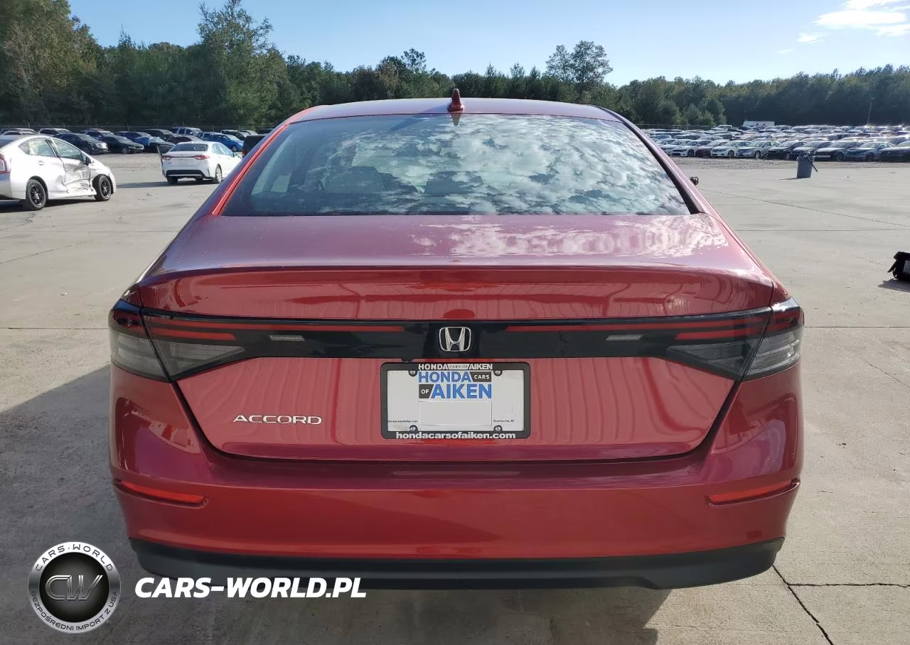 2025 Honda Accord Lx VIN:1HGCY1F26SA069651 - 6