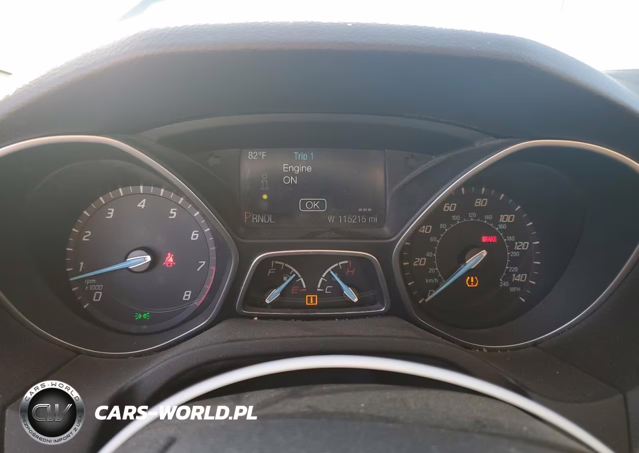 2014 Ford Focus Se VIN:1FADP3F25EL249087 - 9