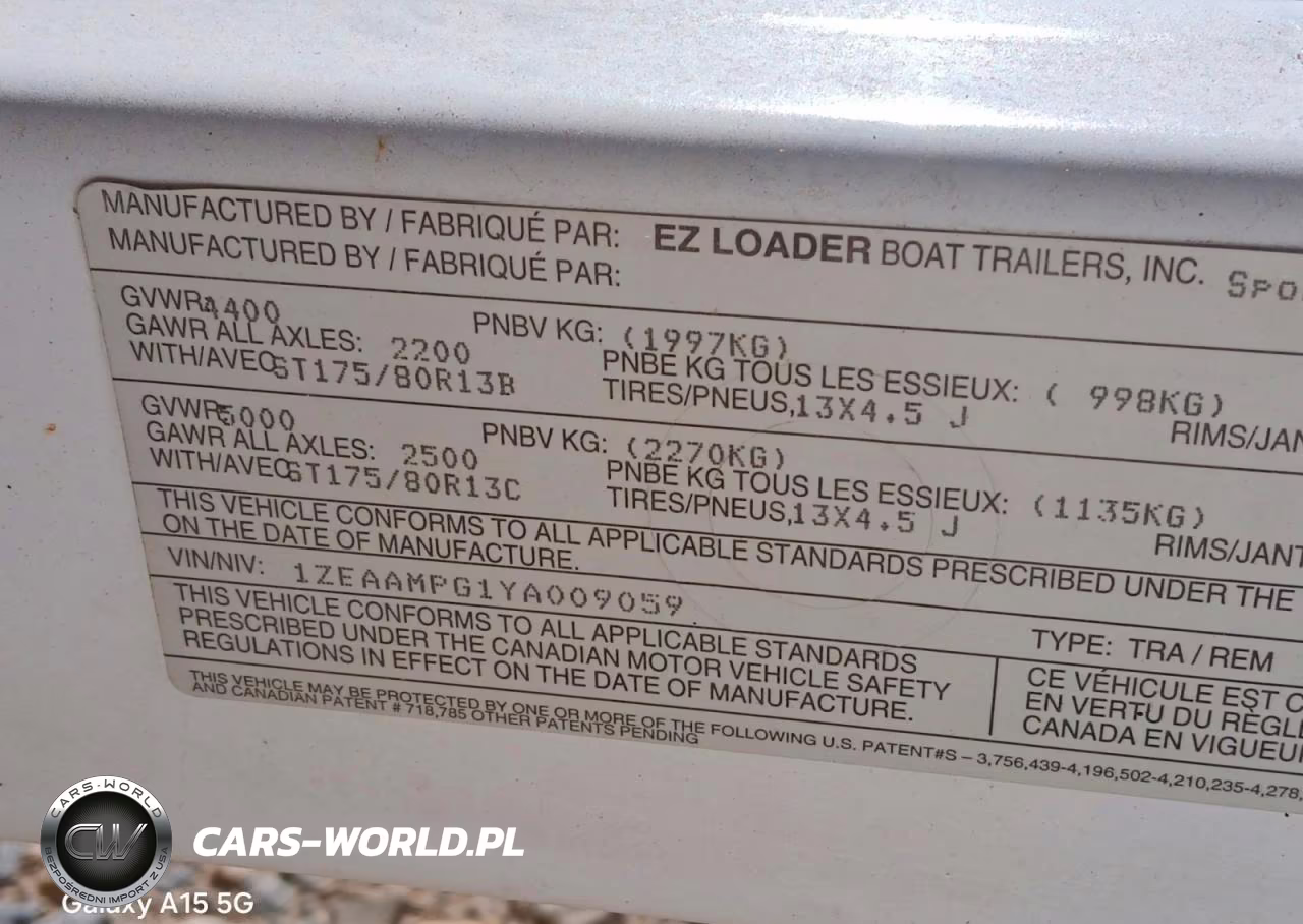 1999 Boat W-Trl 27.5 VIN:WFE01009E999 - 6