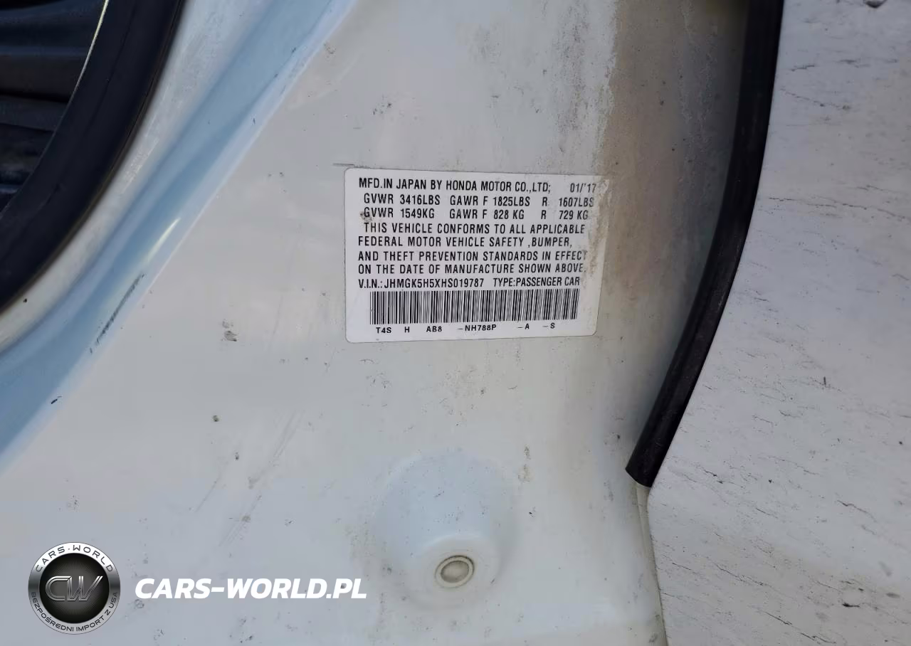 2017 Honda Fit Lx VIN:JHMGK5H5XHS019787 - 12