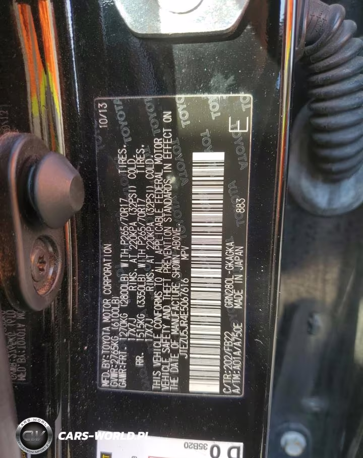 2014 Toyota 4Runner Sr5 VIN:JTEZU5JR4E5067616 - 12