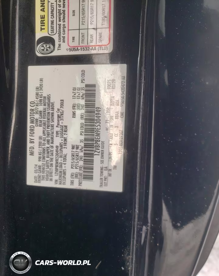 2014 Ford Mustang VIN:1ZVBP8EM9E5304949 - 13