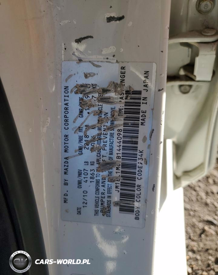 MAZDA 3 S VIN:JM1BL1M61B1444098 - 12