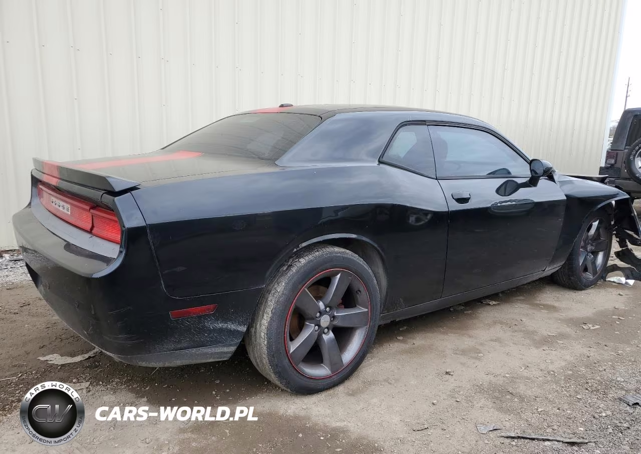 2014 Dodge Challenger Sxt VIN:2C3CDYAG9EH110497 - 3