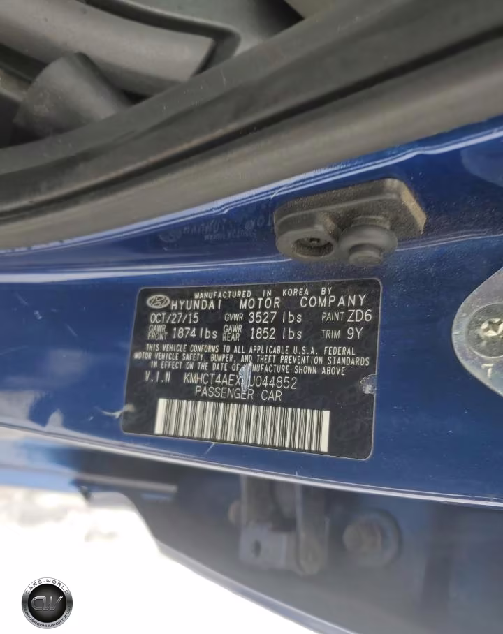 2016 Hyundai Accent Se VIN:KMHCT4AEXGU044852 - 13