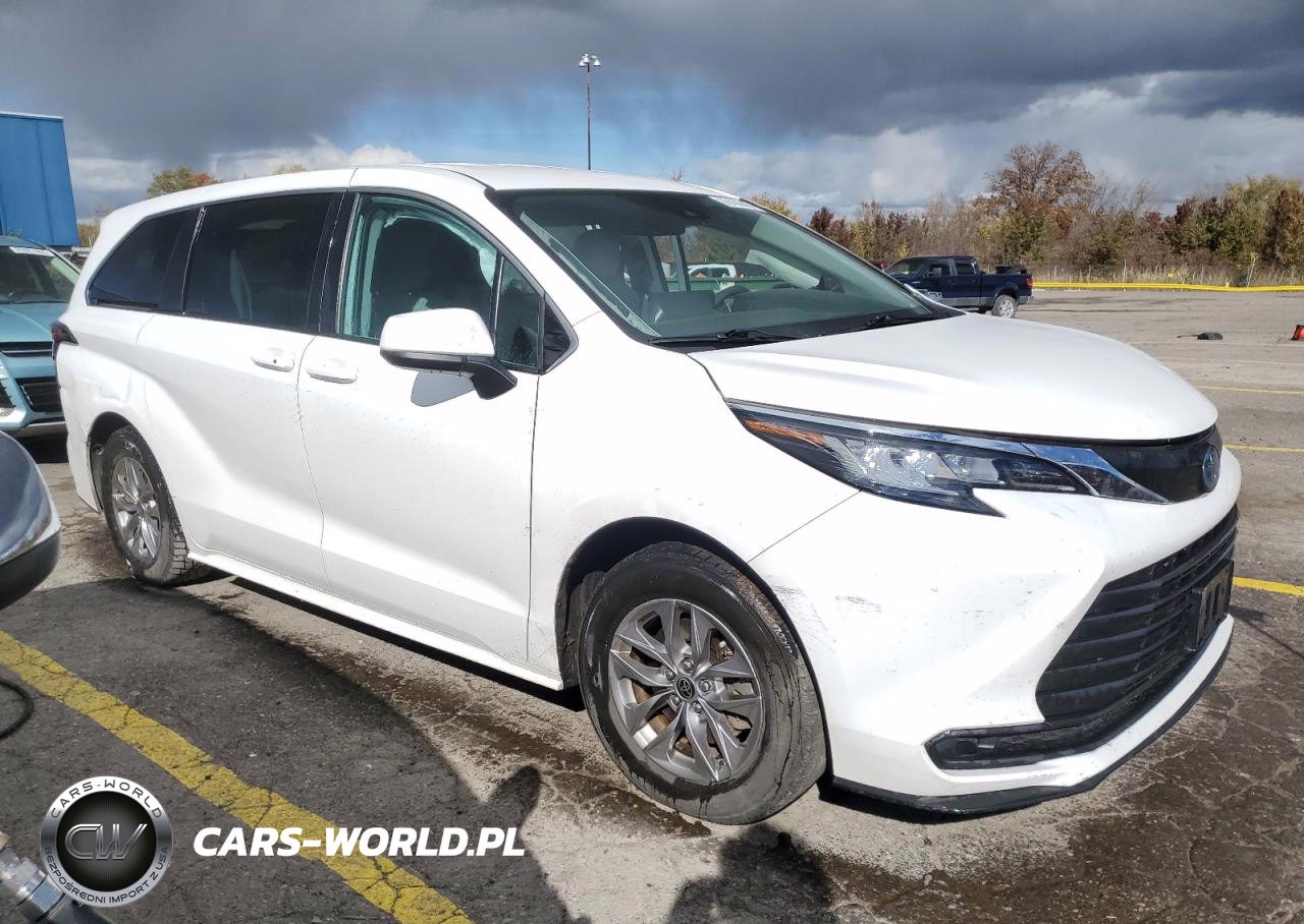 2022 Toyota Sienna Le VIN:5TDKRKEC1NS111366 - 4