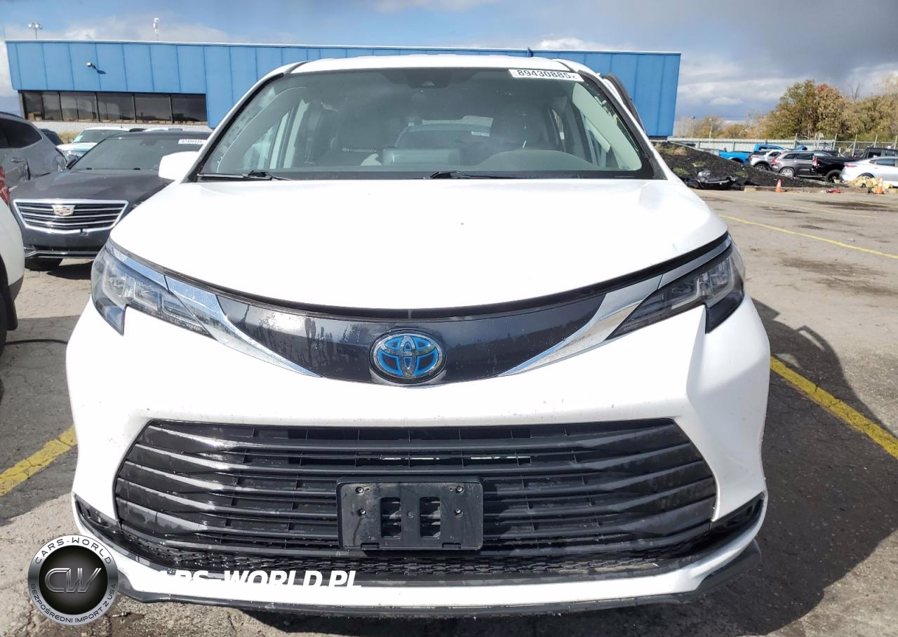 2022 Toyota Sienna Le VIN:5TDKRKEC1NS111366 - 5