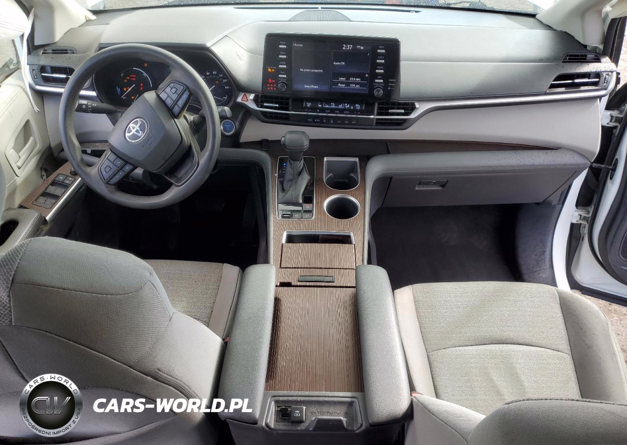 2022 Toyota Sienna Le VIN:5TDKRKEC1NS111366 - 8