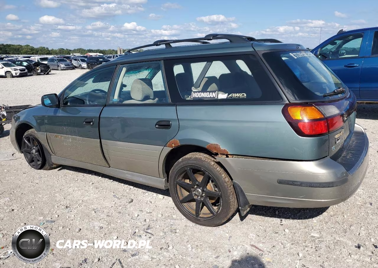 2001 Subaru Legacy Outback VIN:4S3BH665117609324 - 2