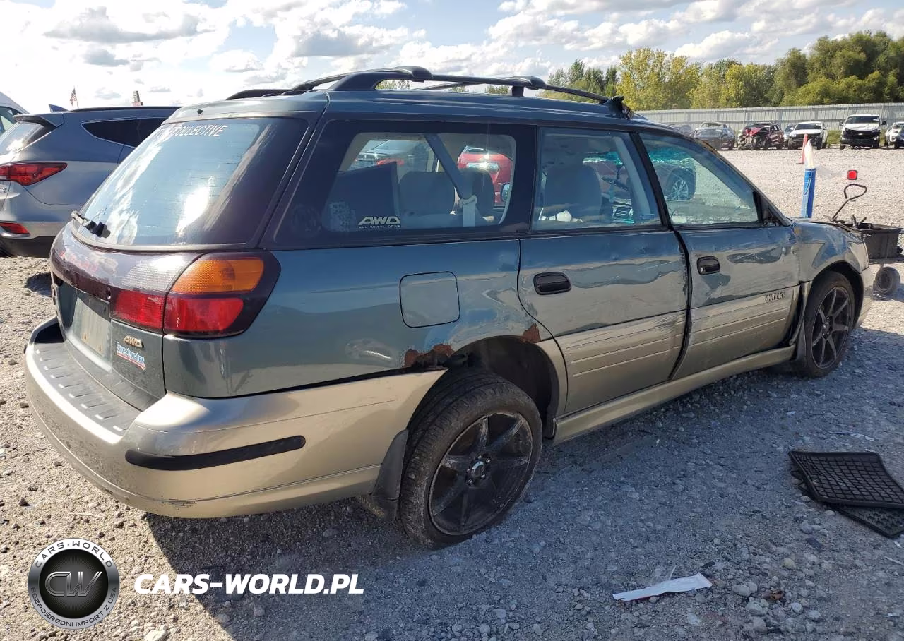 2001 Subaru Legacy Outback VIN:4S3BH665117609324 - 3