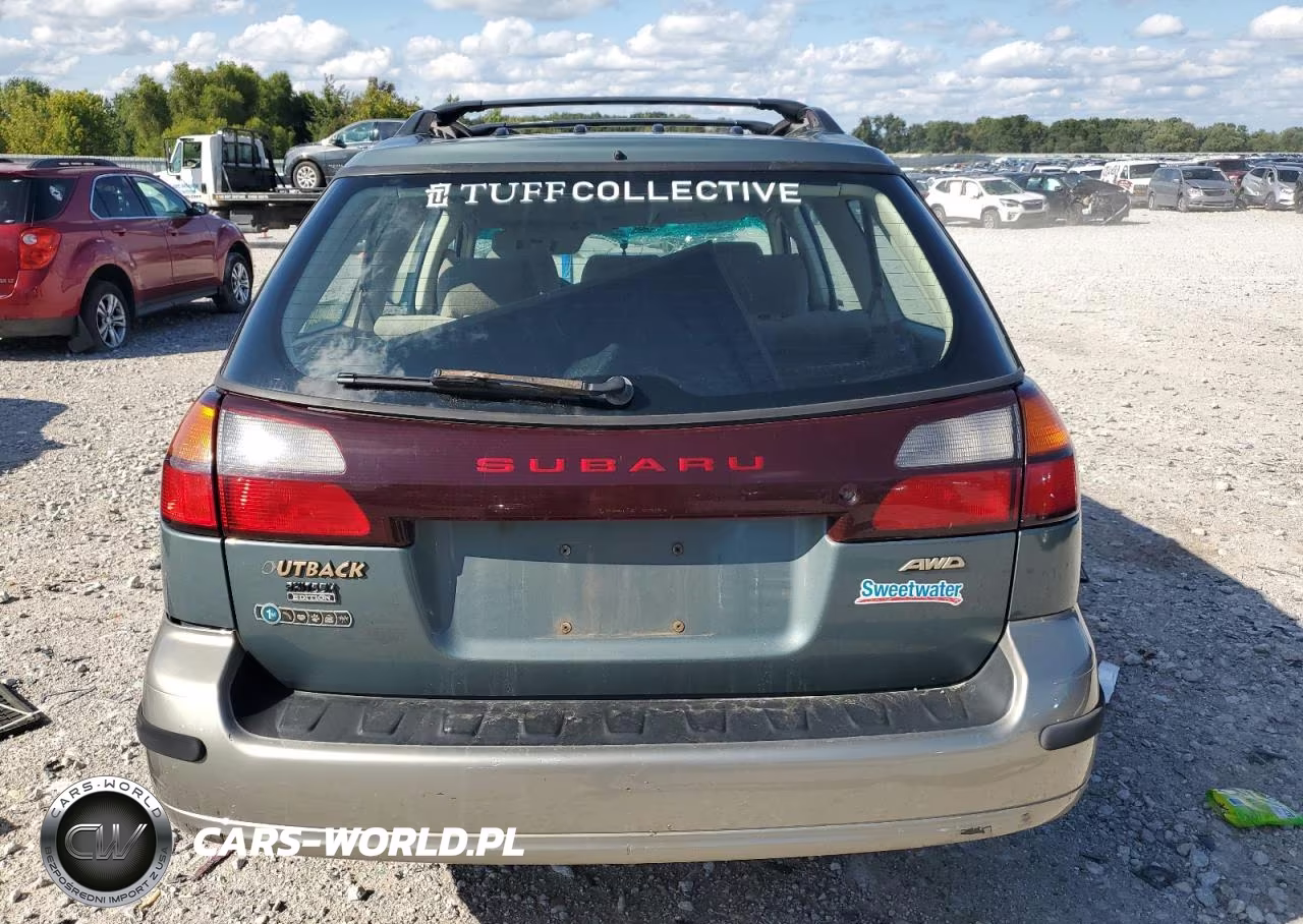 2001 Subaru Legacy Outback VIN:4S3BH665117609324 - 6
