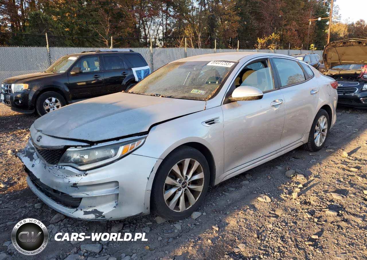 2017 Kia Optima Lx VIN:5XXGT4L37HG140978 - 1