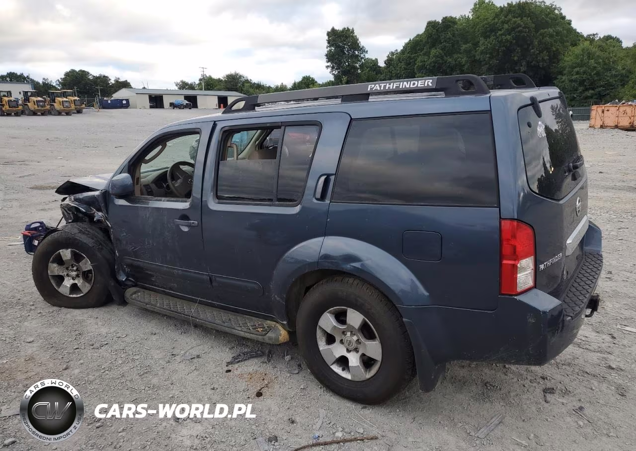 2007 Nissan Pathfinder Le VIN:5N1AR18W37C603053 - 2