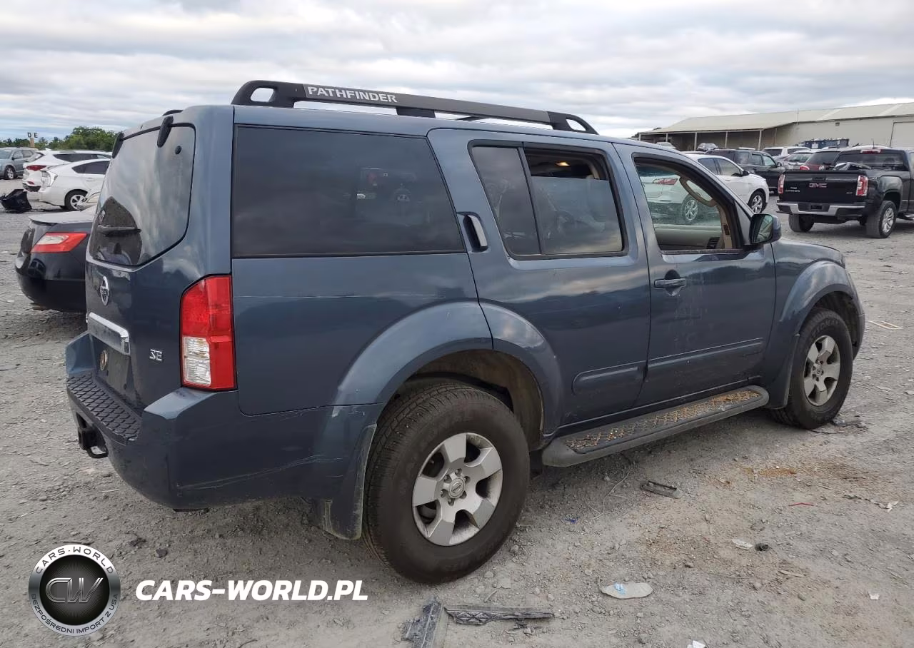 2007 Nissan Pathfinder Le VIN:5N1AR18W37C603053 - 3