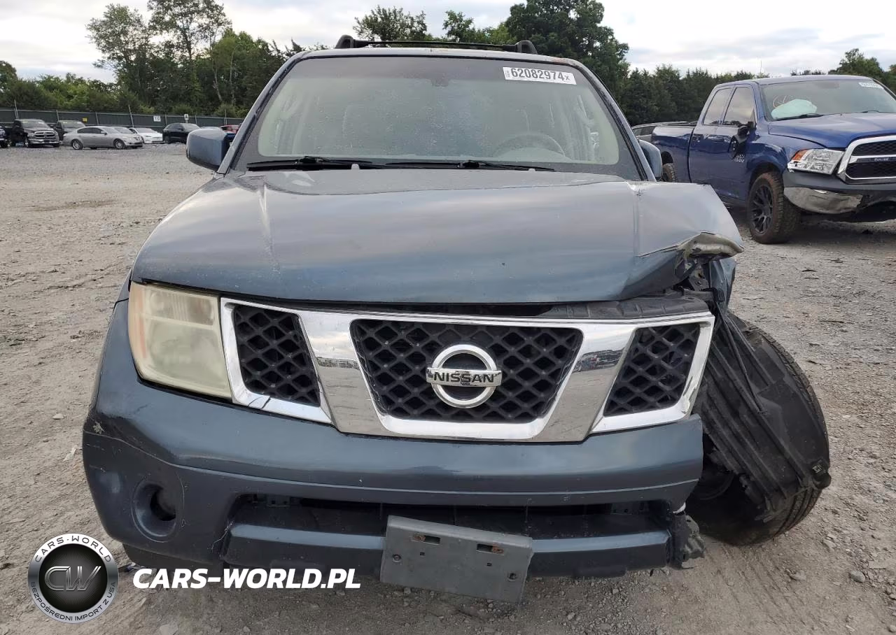 2007 Nissan Pathfinder Le VIN:5N1AR18W37C603053 - 5
