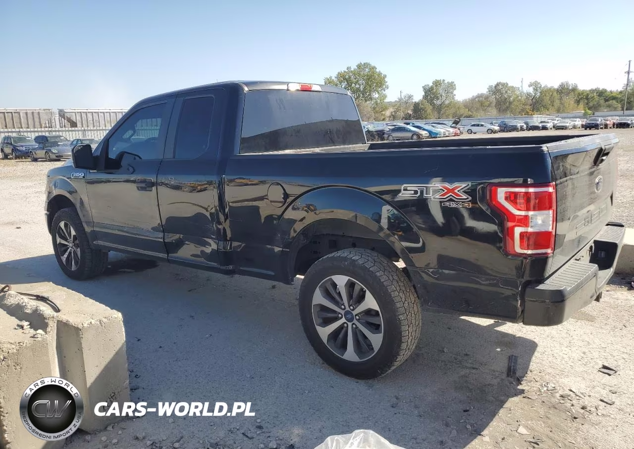 2019 Ford F150 Super Cab VIN:1FTFX1E5XKKE62105 - 2