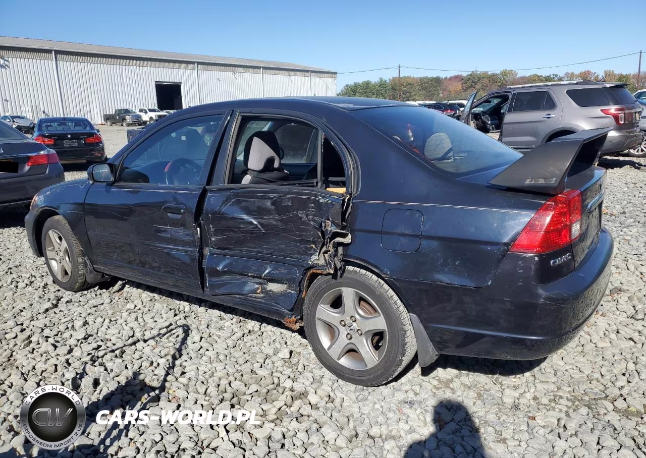 2003 Honda Civic Lx VIN:2HGES16553H527445 - 2