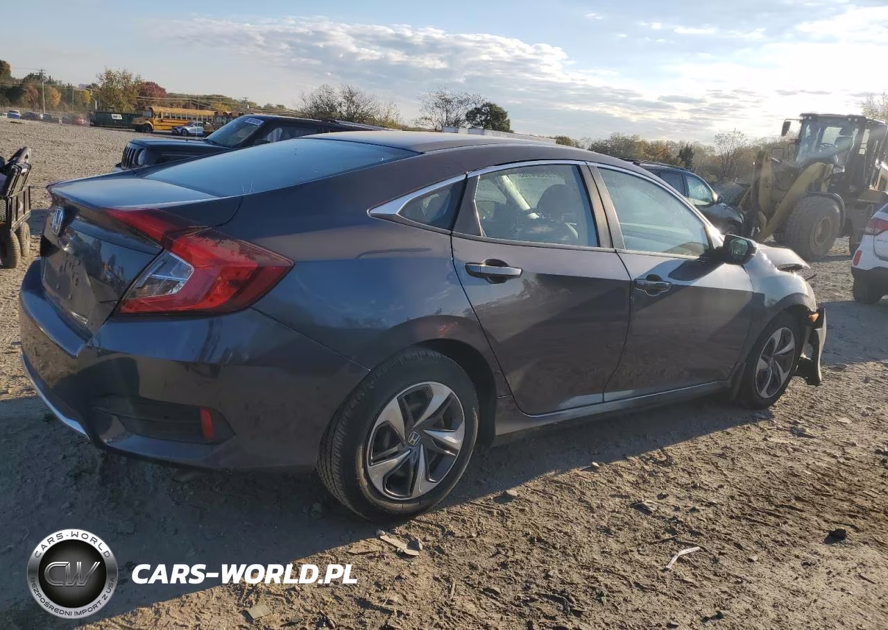 2020 Honda Civic Lx VIN:2HGFC2F62LH522266 - 3
