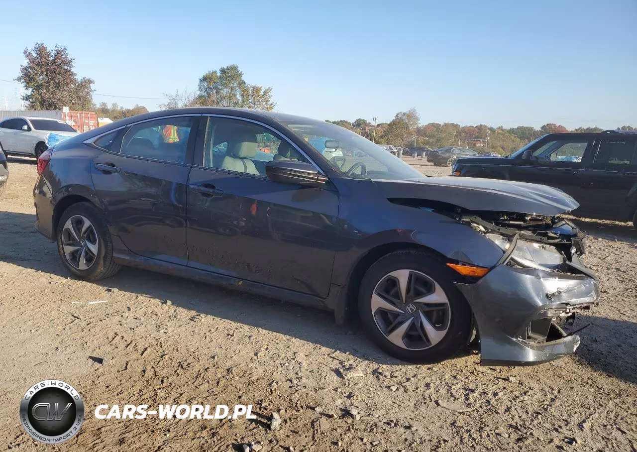 2020 Honda Civic Lx VIN:2HGFC2F62LH522266 - 4