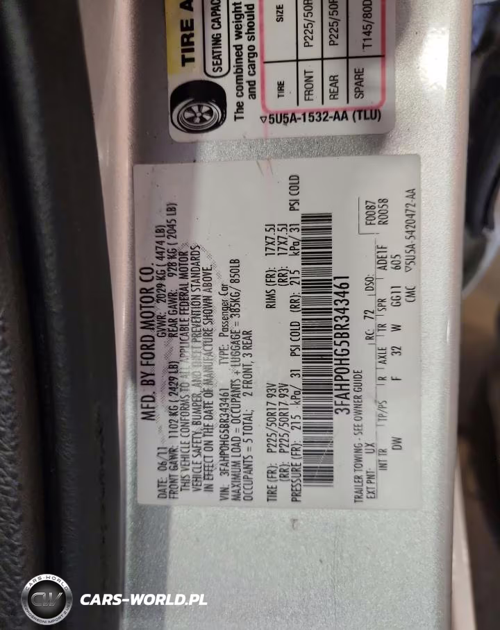 2011 Ford Fusion Se VIN:3FAHP0HG5BR343461 - 12