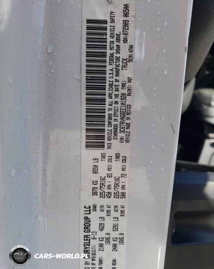 2014 Ram Promaster1500 Delivery Van VIN:3C6TRVAG6EE101920 - 14