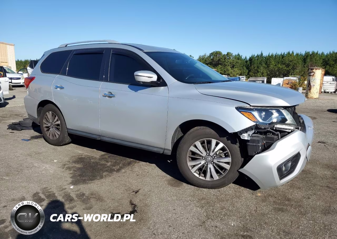 2019 Nissan Pathfinder S VIN:5N1DR2MN2KC611167 - 4