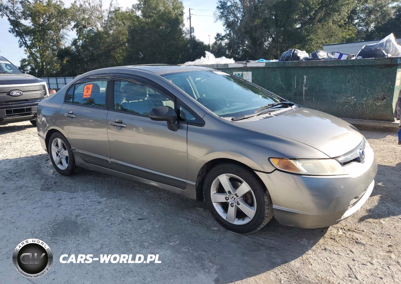 2008 Honda Civic Ex VIN:1HGFA16898L026439 - 4
