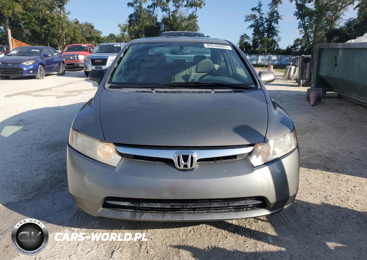2008 Honda Civic Ex VIN:1HGFA16898L026439 - 5