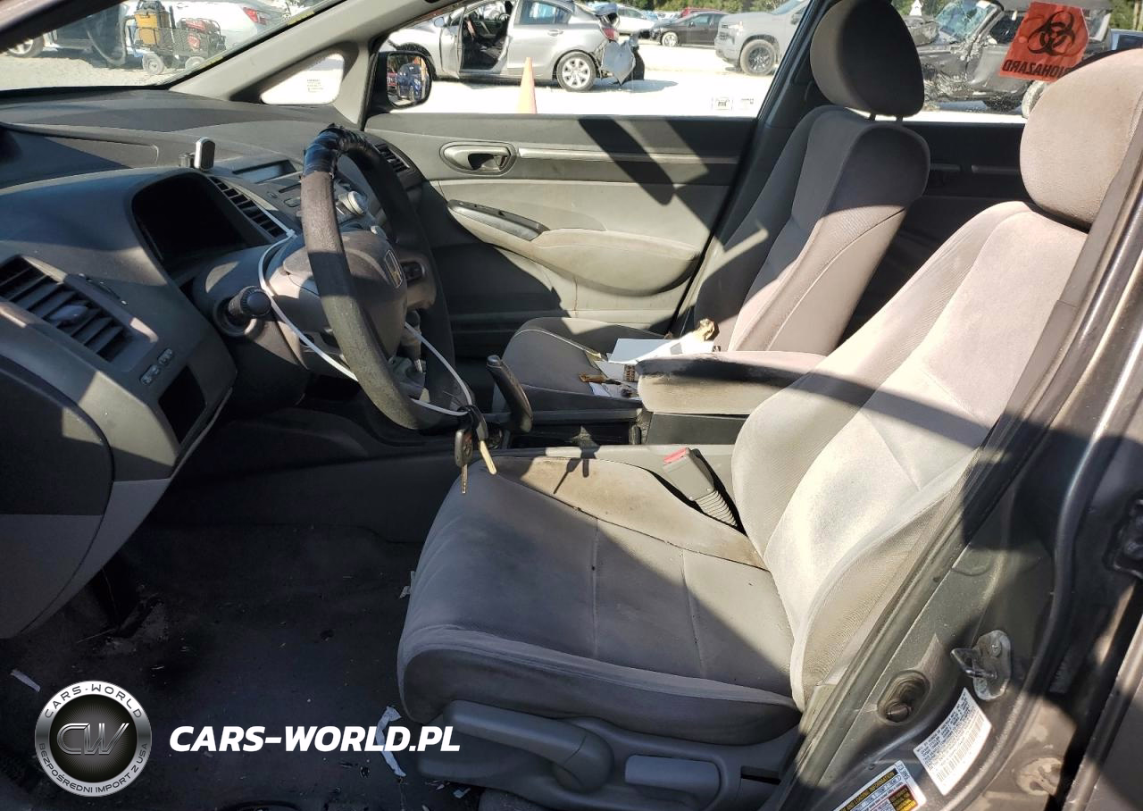 2008 Honda Civic Ex VIN:1HGFA16898L026439 - 7